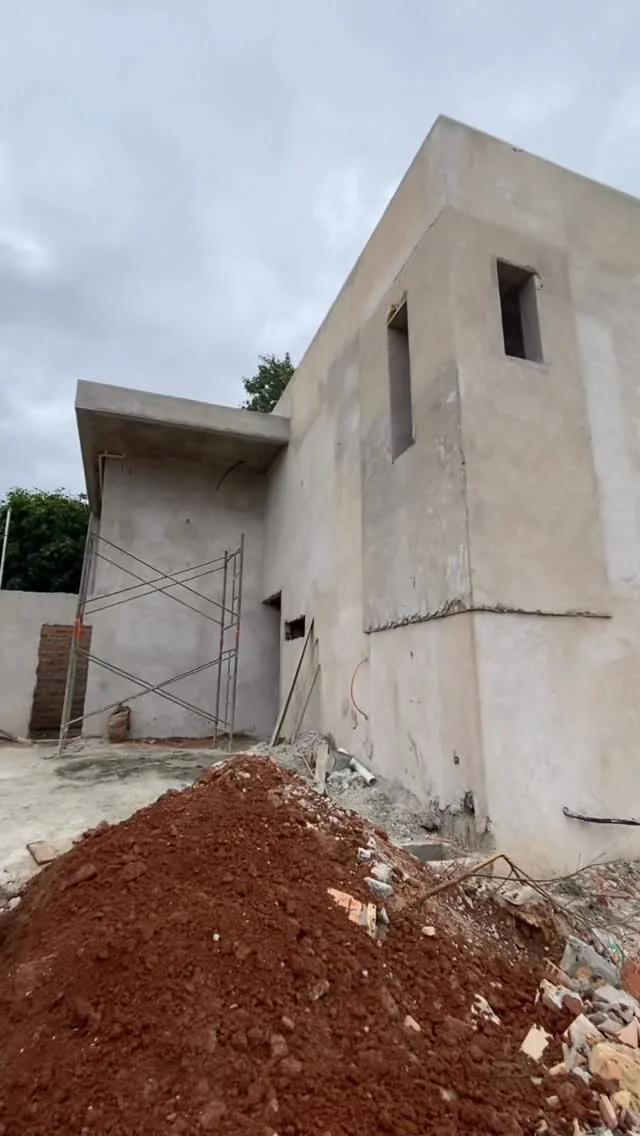 Paredes levantadas de la Casa GCh